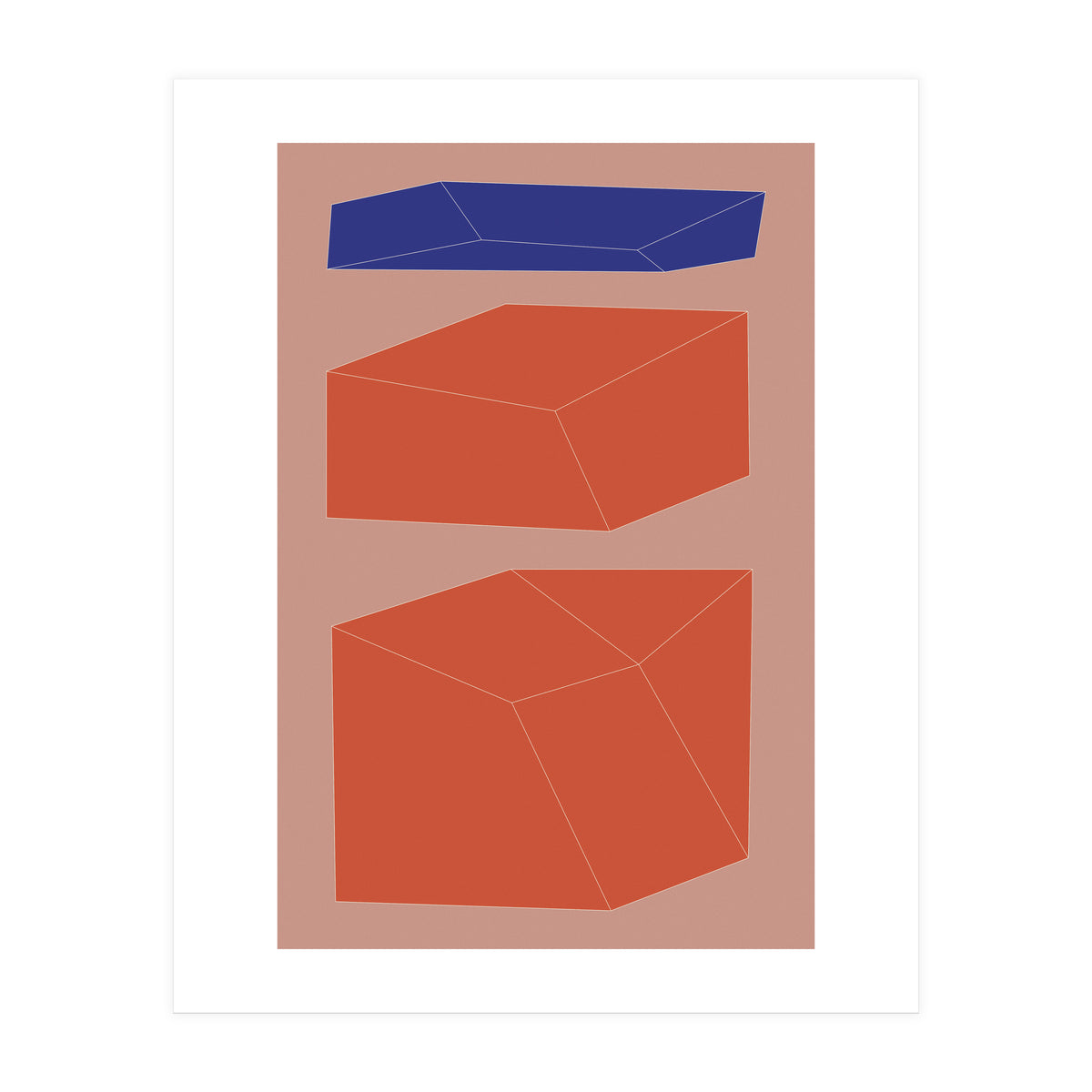 Minimal Geometry No 9 (Print Only)