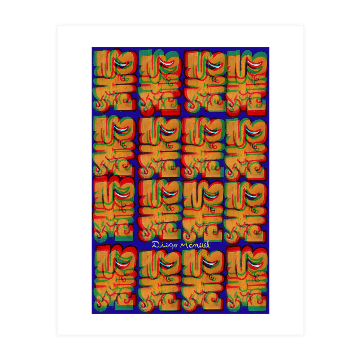 Graffitis 2021 Tapiz 134 (Print Only)