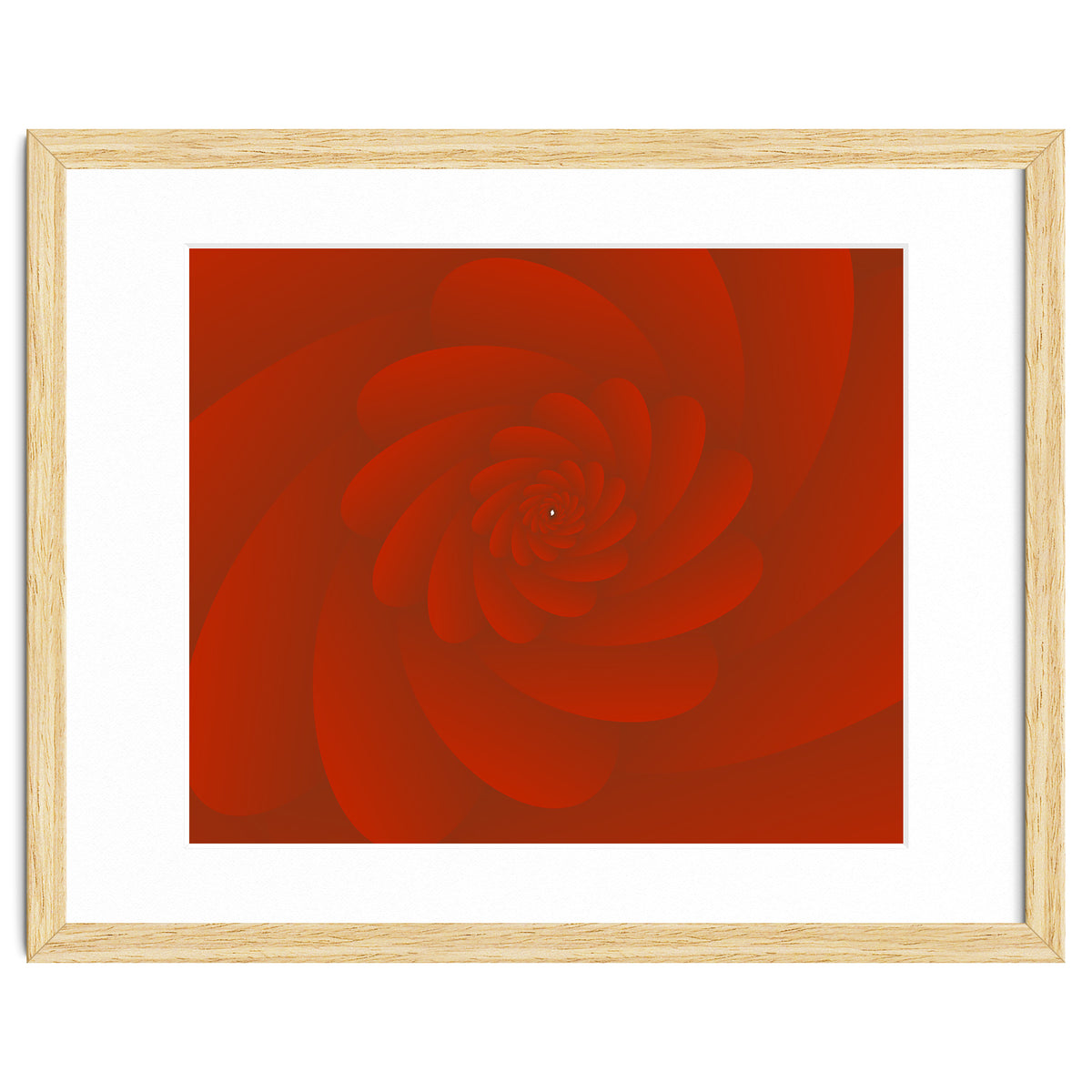 3 D Image Abstract Rose Flower ART