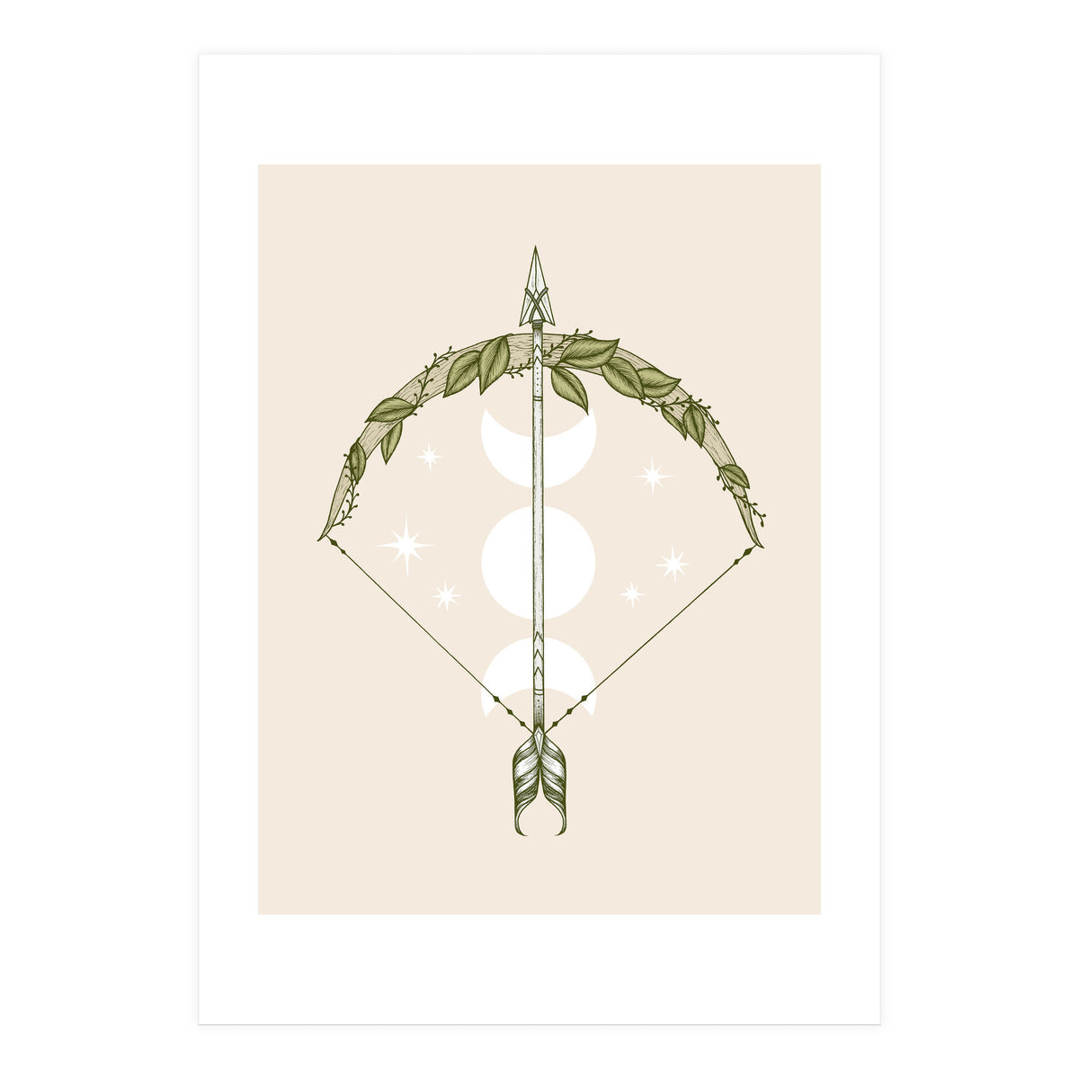 Bow And Arrow (Print Only)