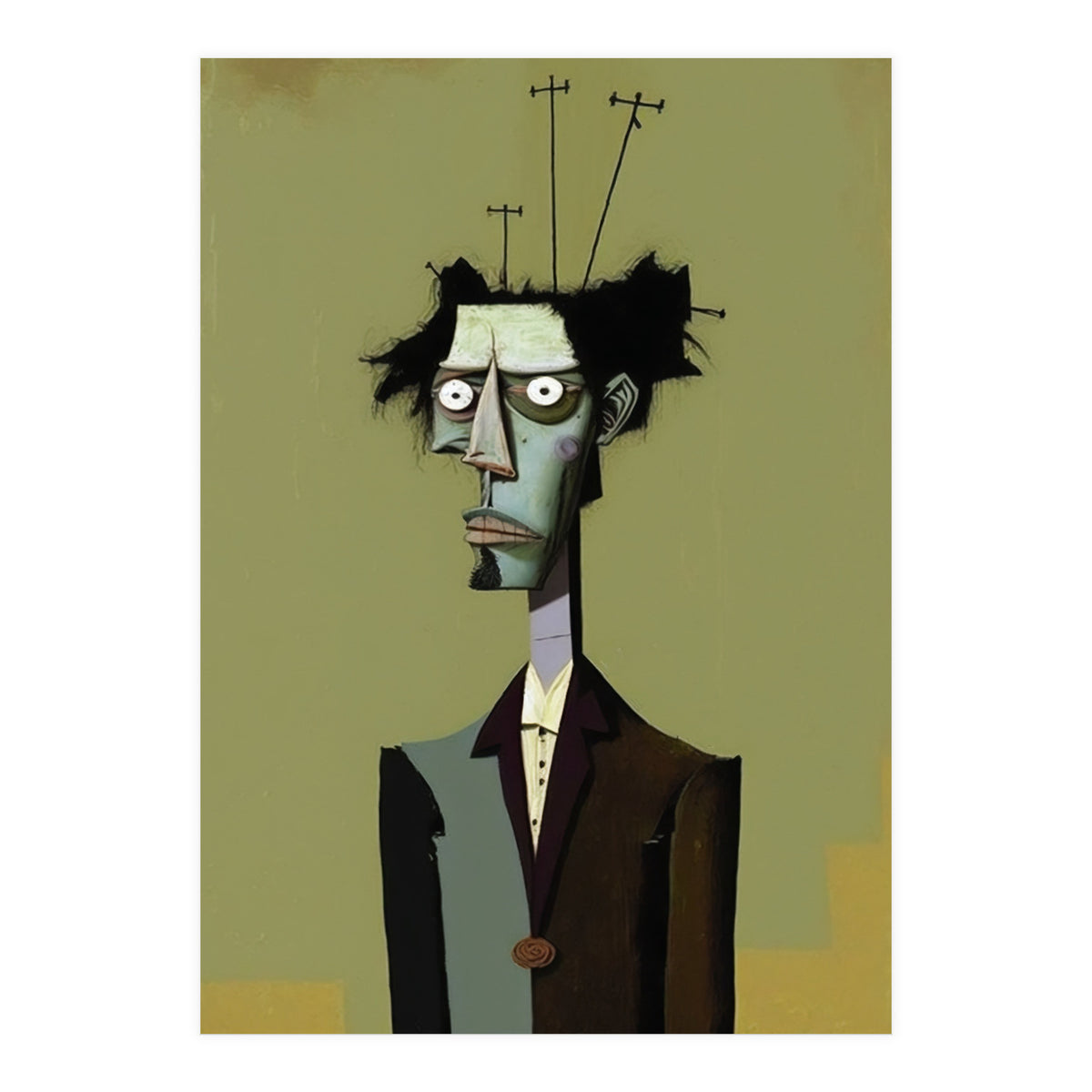 Antenna Head Portrait (Print Only)