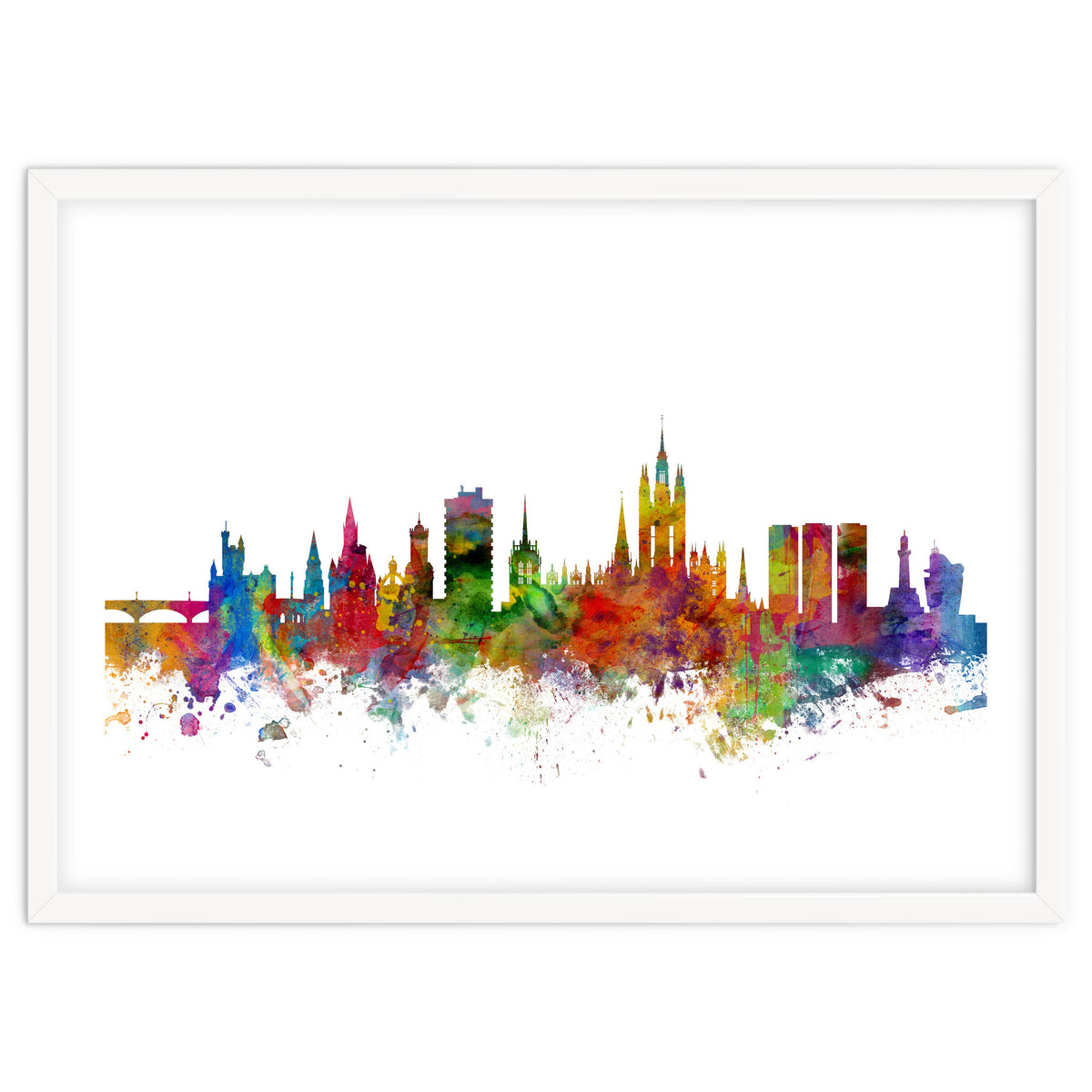 Aberdeen Scotland Skyline