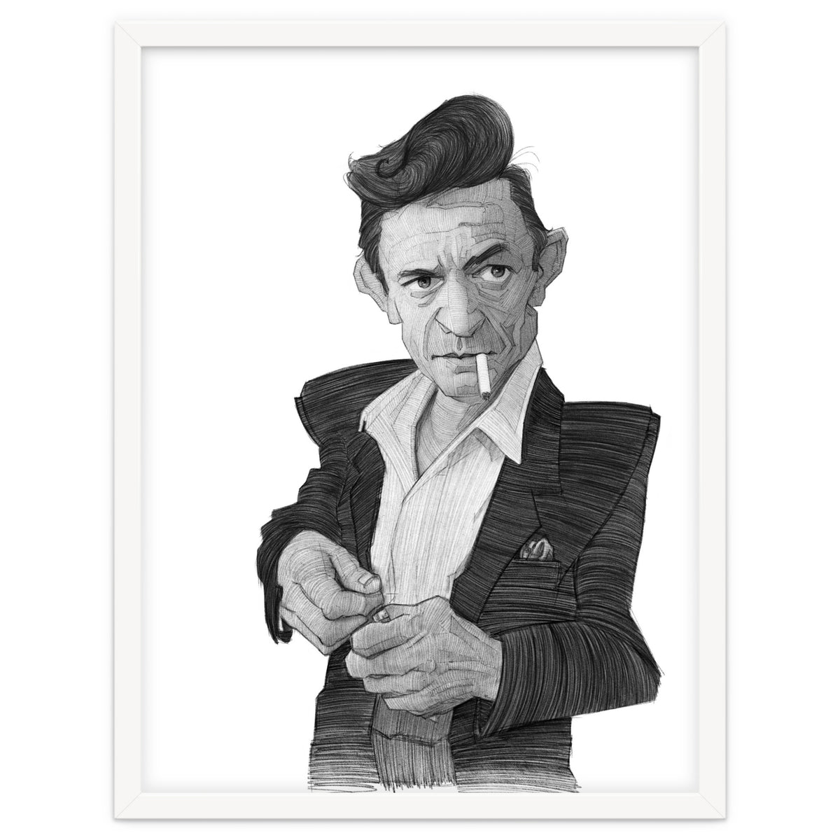 Johnny Cash Portrait