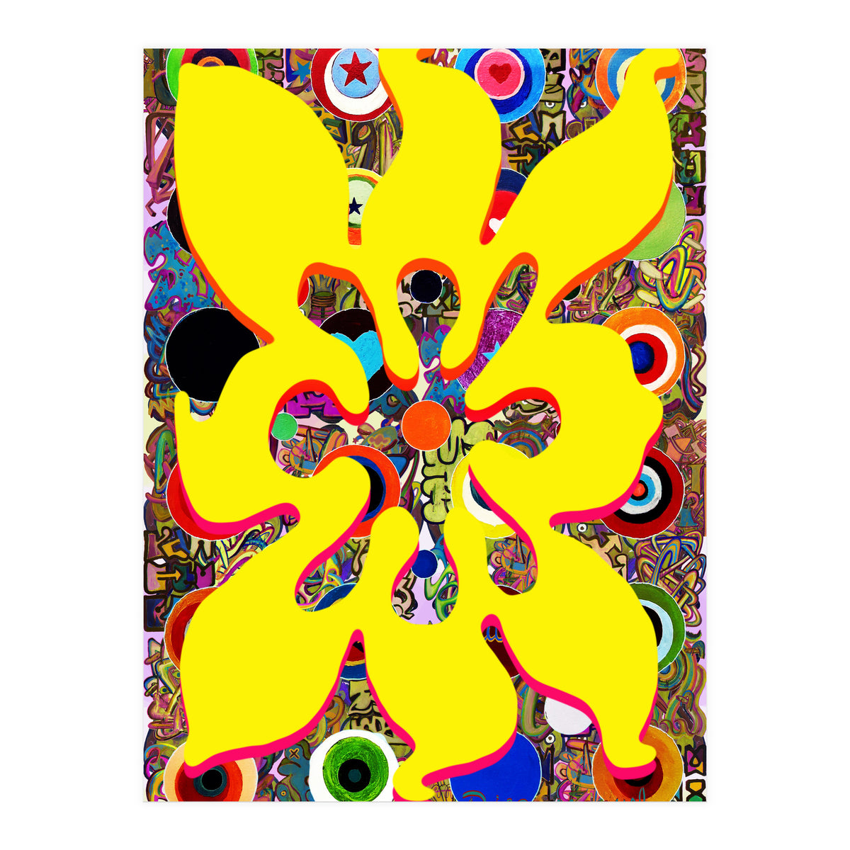 Fuego Y Graffiti 83 (Print Only)