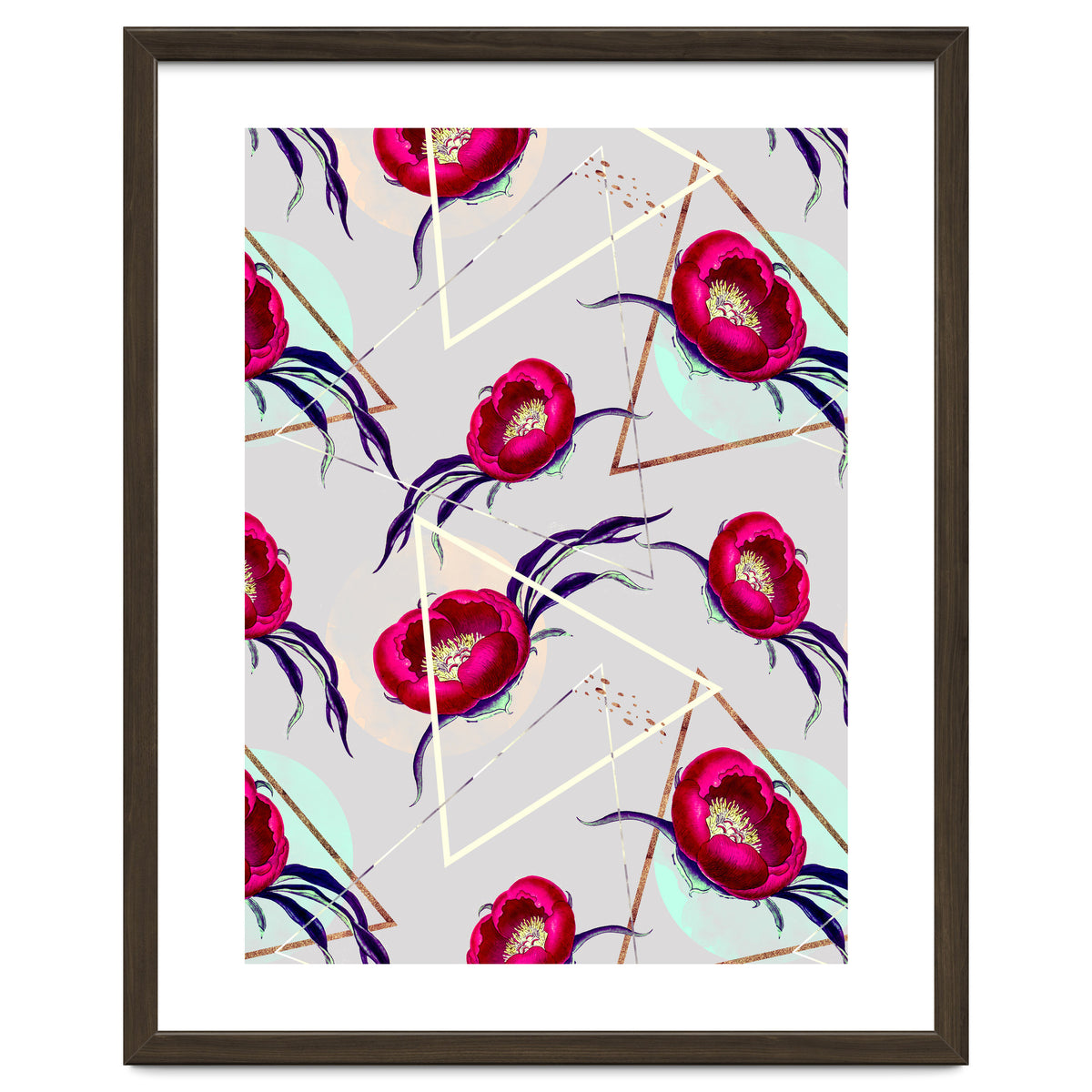 Flowery blooming with geometric II