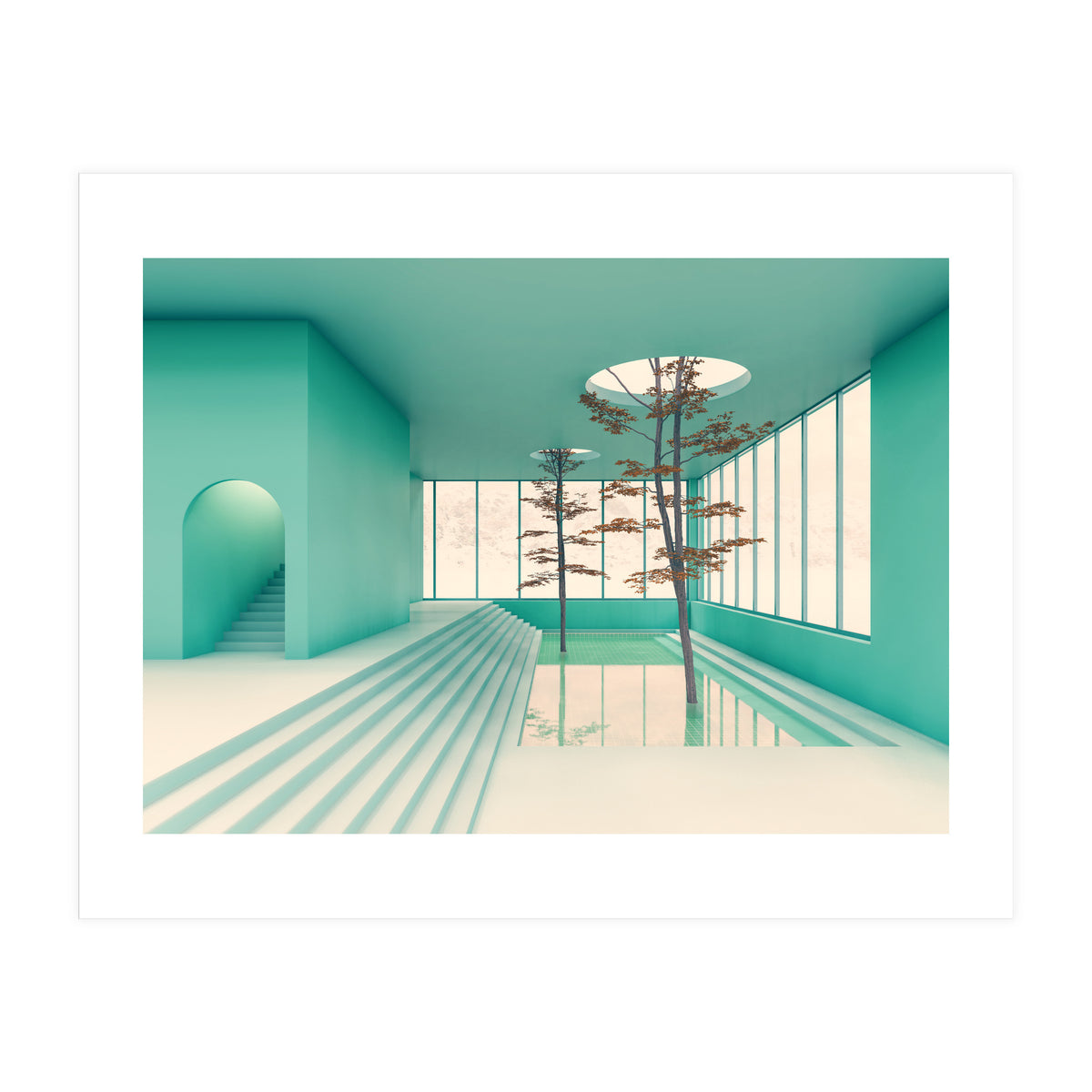 MINT POOL (Print Only)