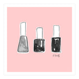 Nail Polish | Black (Print Only) thumbnail