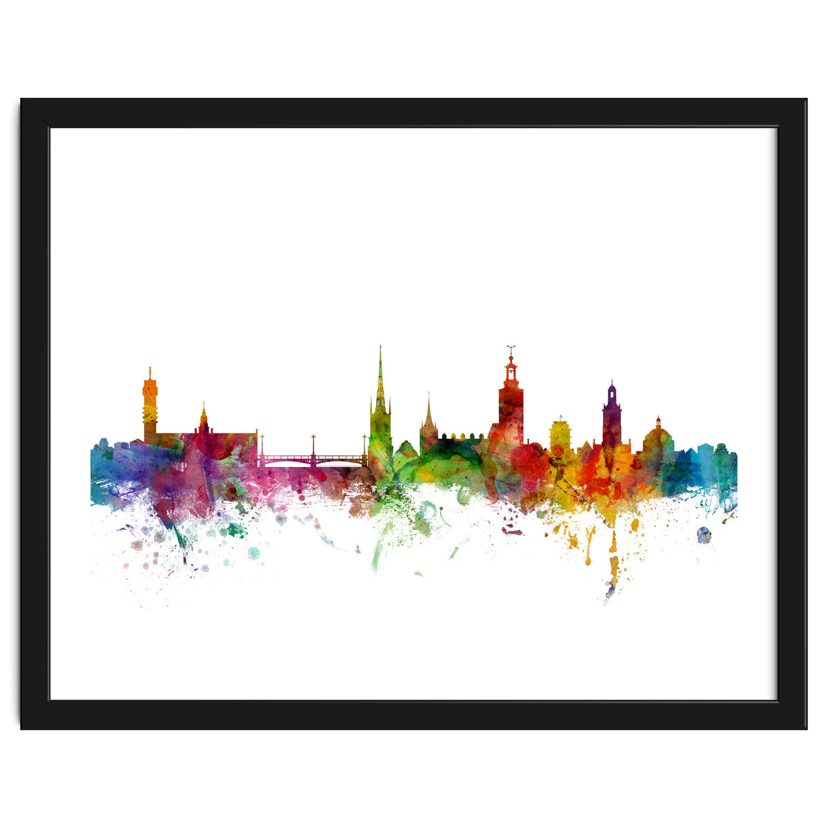 Stockholm Sweden Skyline