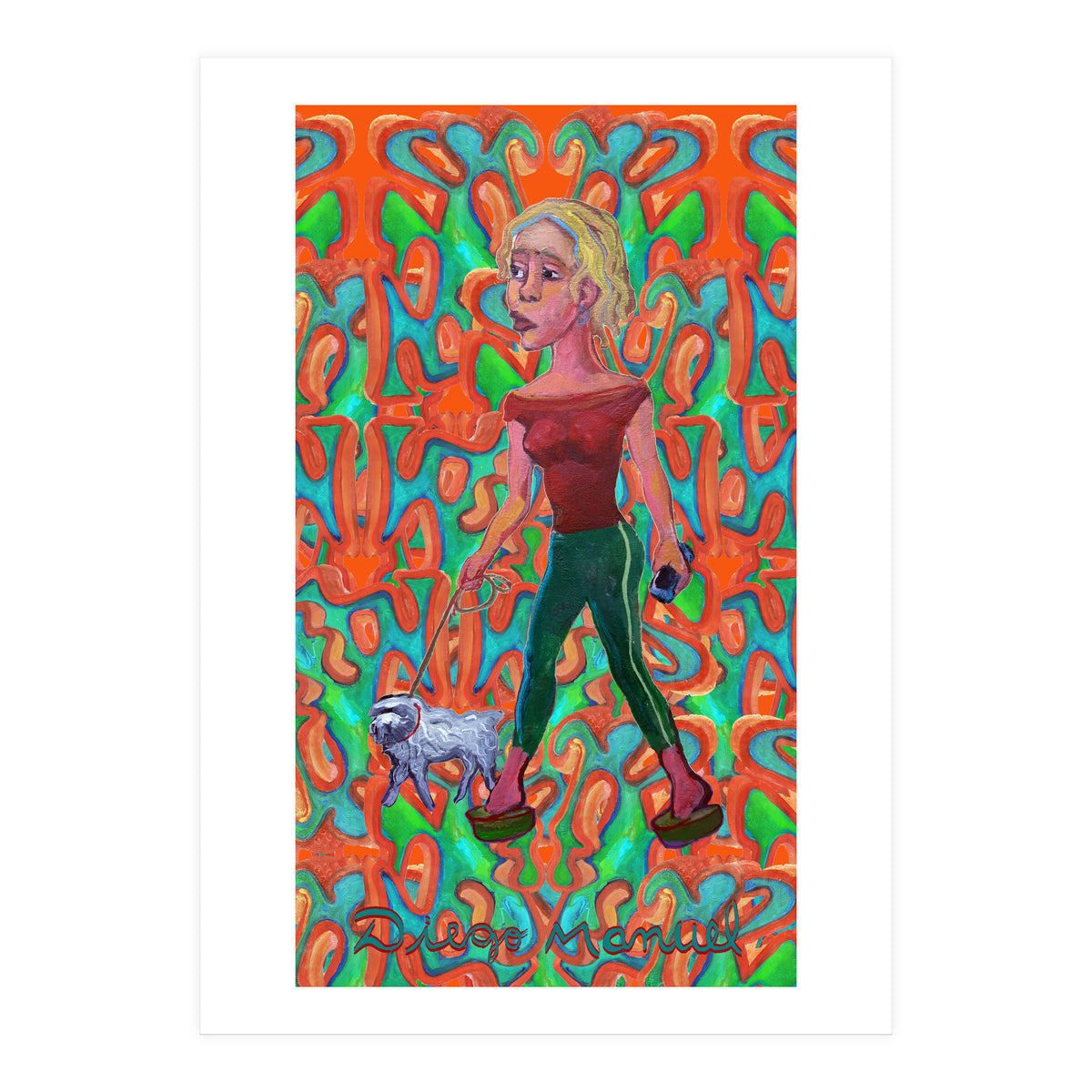 La Chica De Al Lado (Print Only)