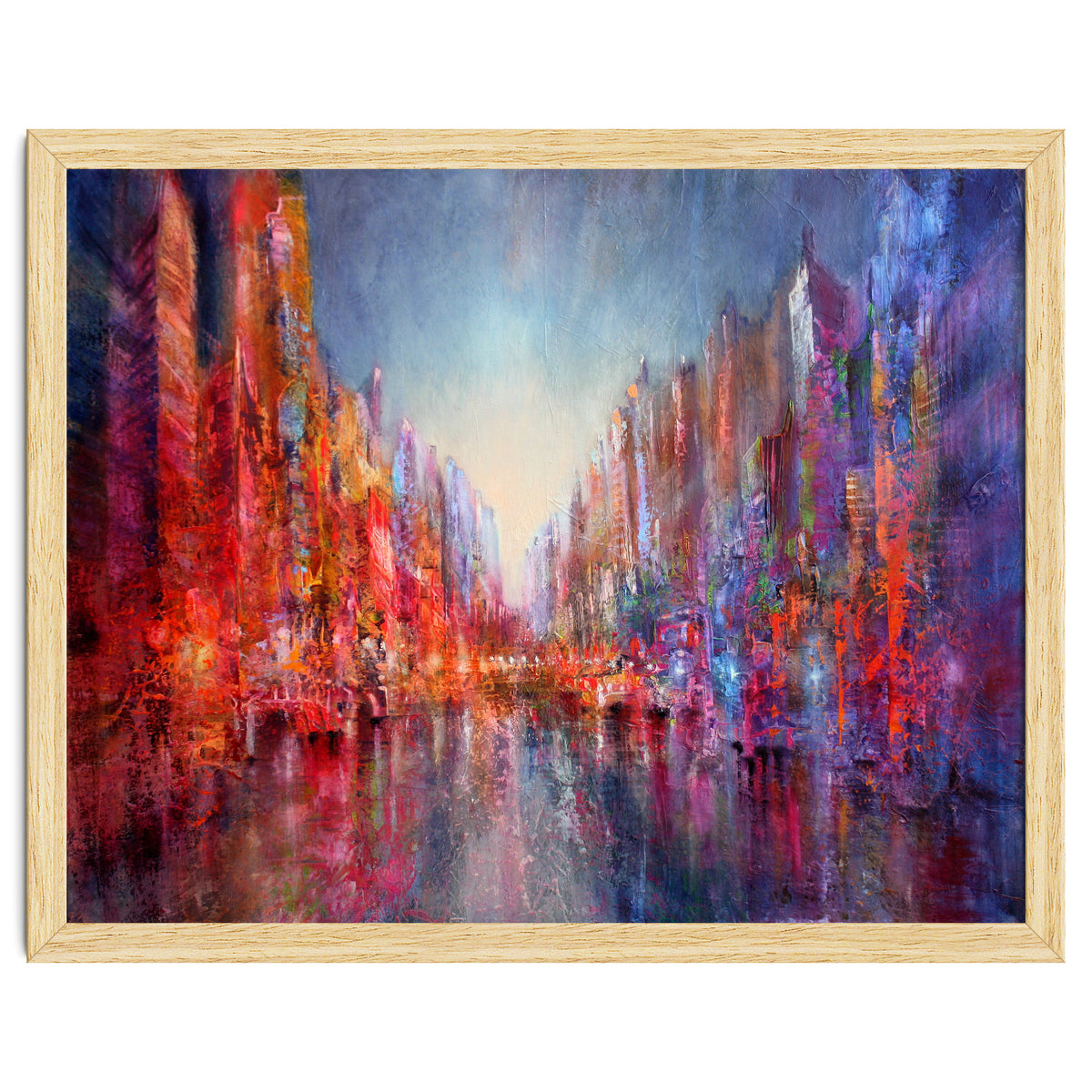 Stadt Am Fluss  - city on the riverside