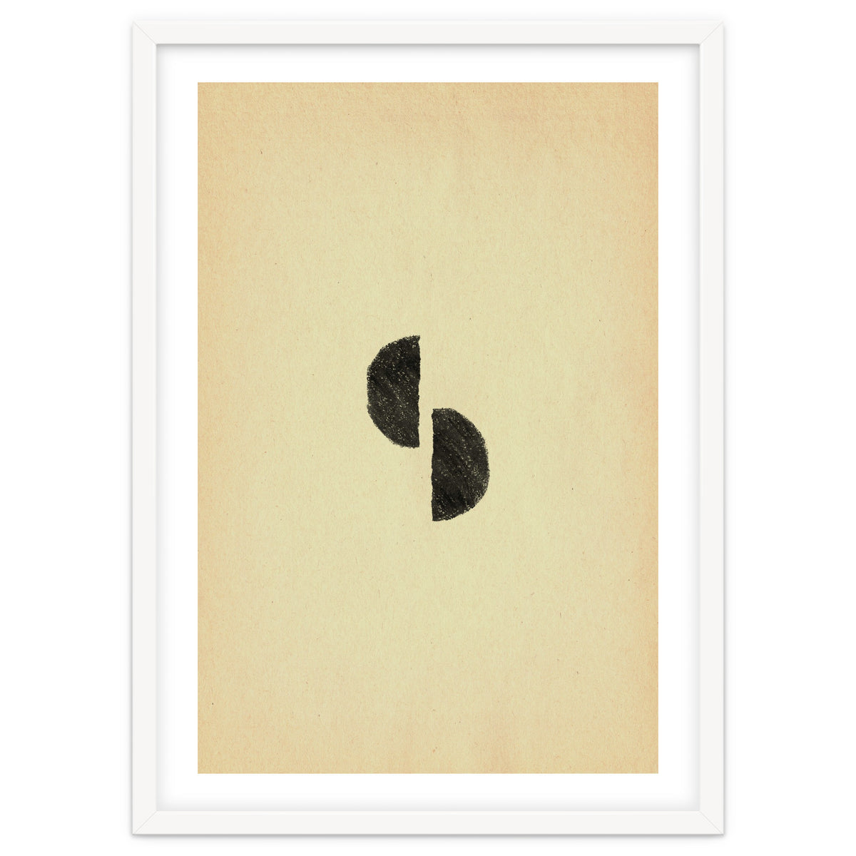 Abstract mid-century modern shapes