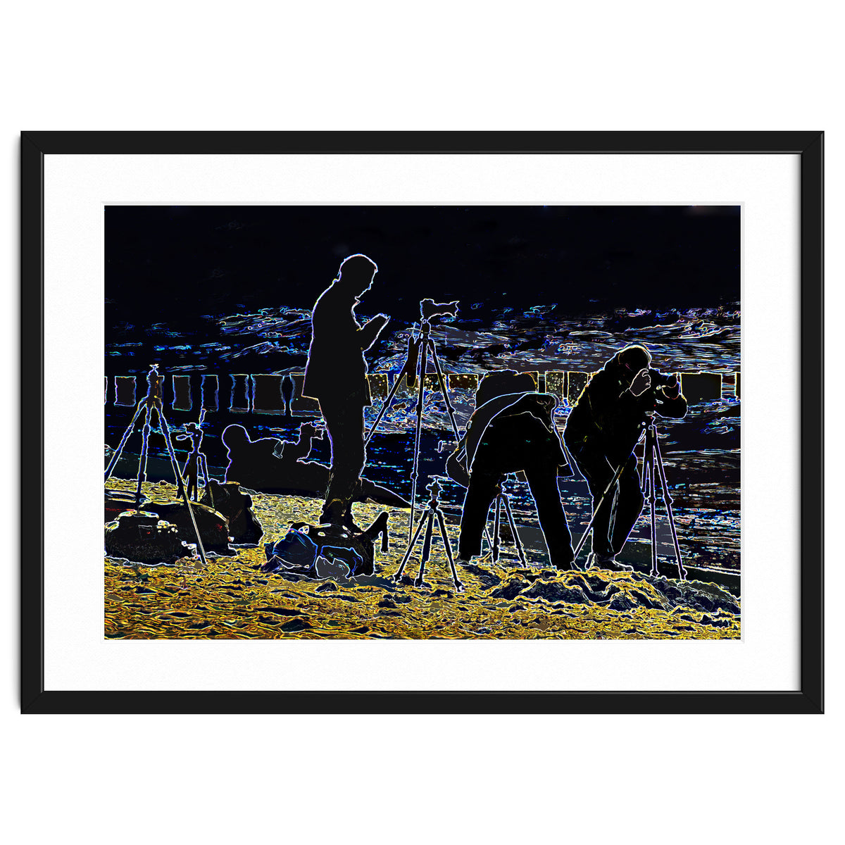 Photographers at the beach