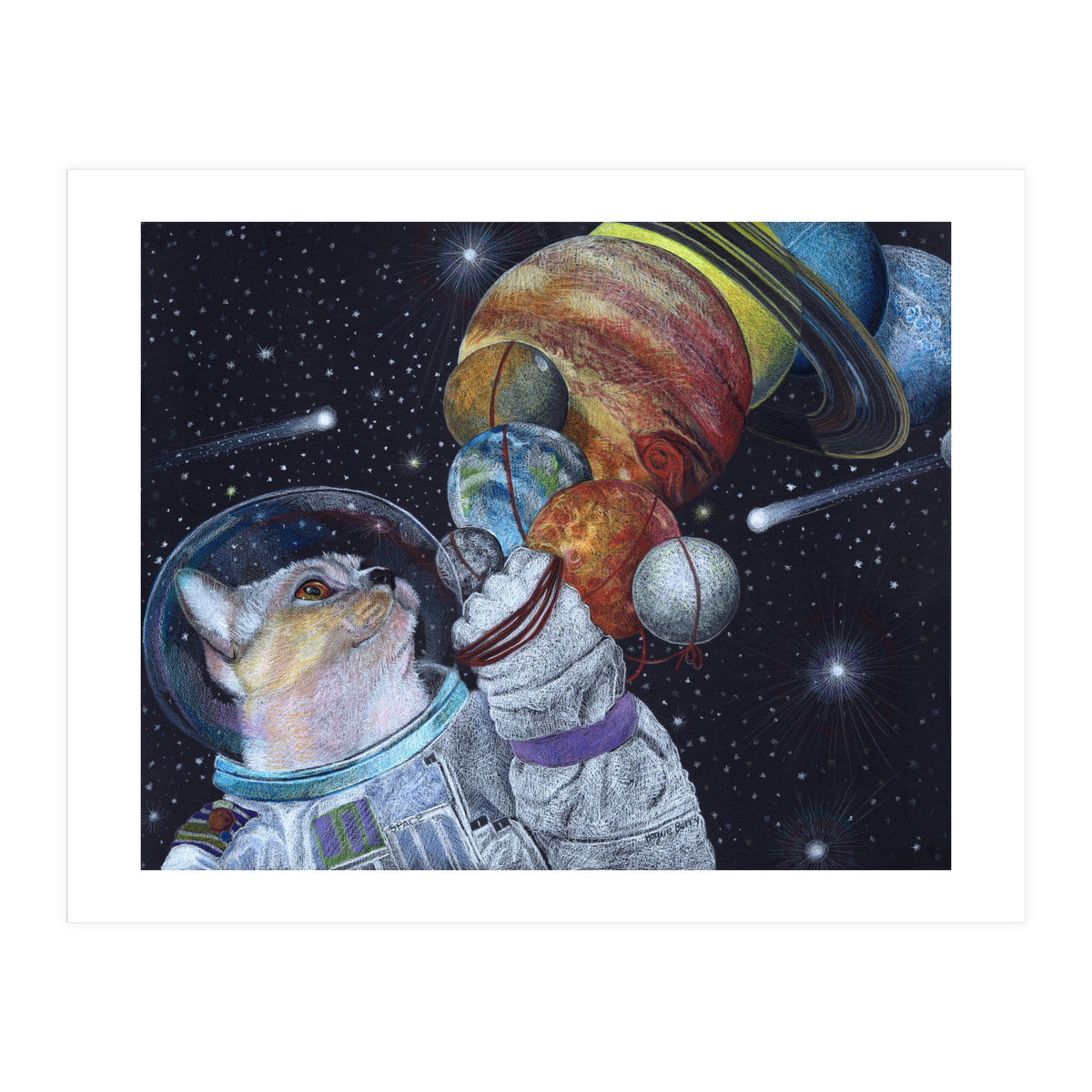Space Cat (Print Only)