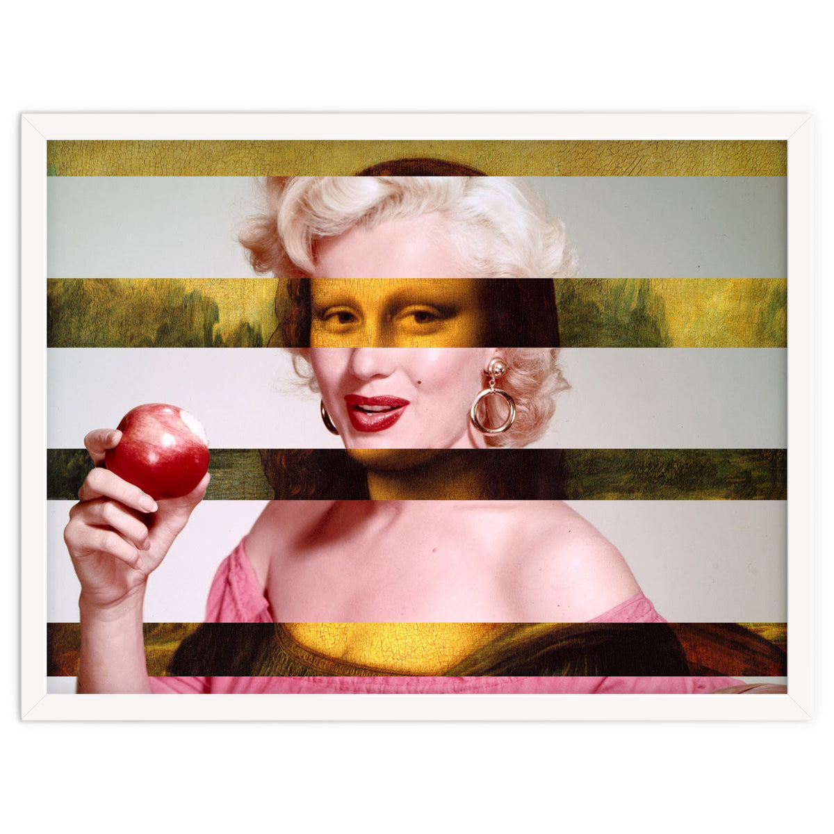 Leonardo Da Vinci's "Mona Lisa" & Marylin Monroe