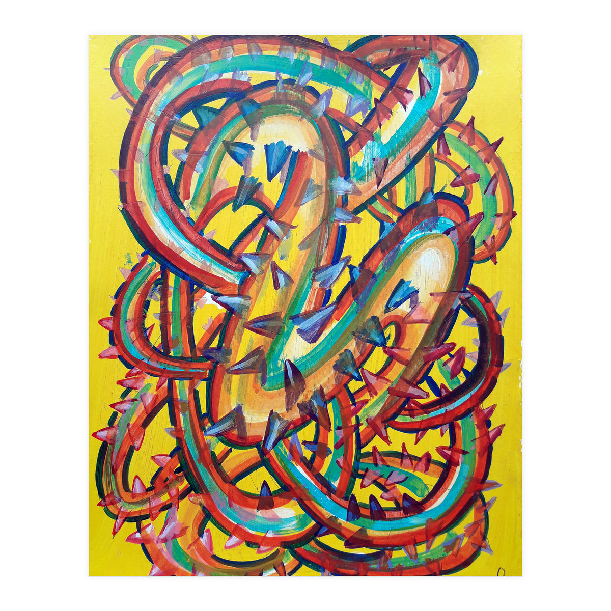 Formas En El Espacio Cactus (Print Only)