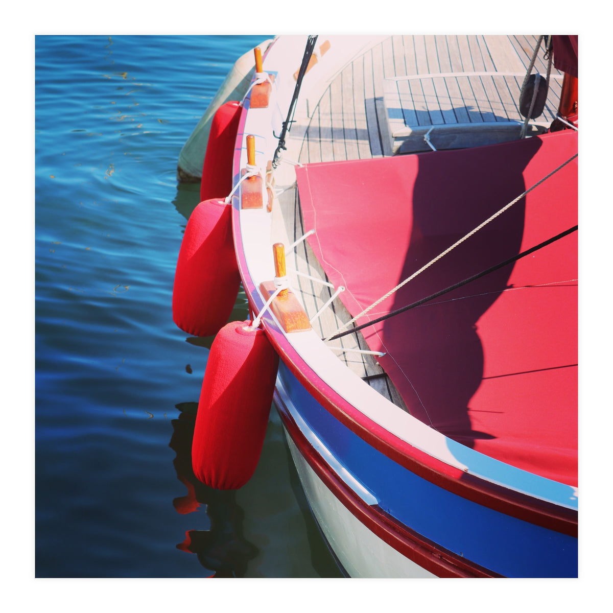 Vintage fishing boat (Print Only)