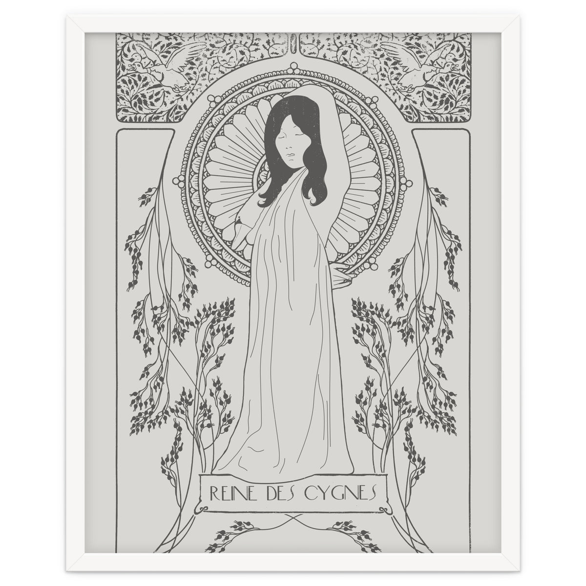 Reine Des Cygnes Grey