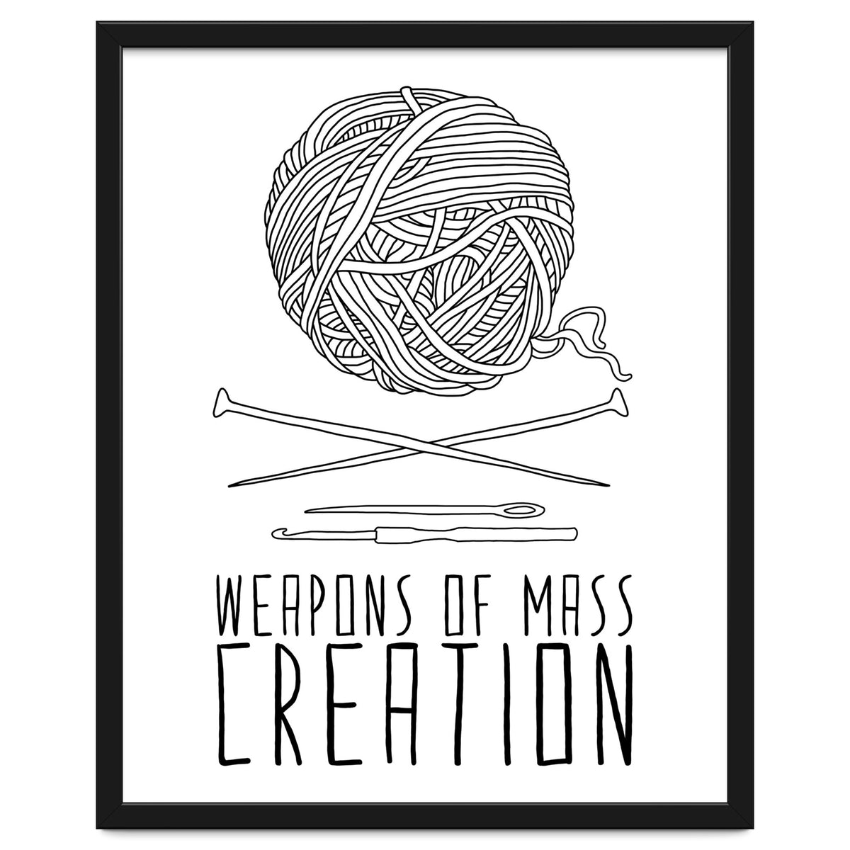 Weapons Of Mass Creation - Knitting