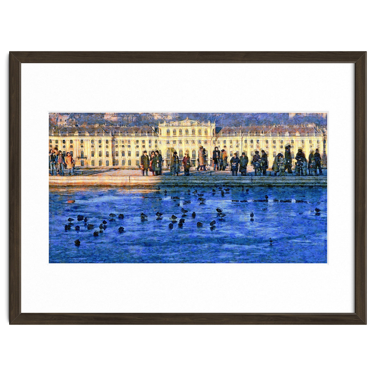 Winter's day at Schoenbrunn