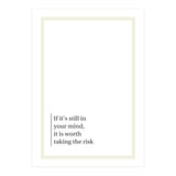 TAKING THE RISK (Print Only) thumbnail