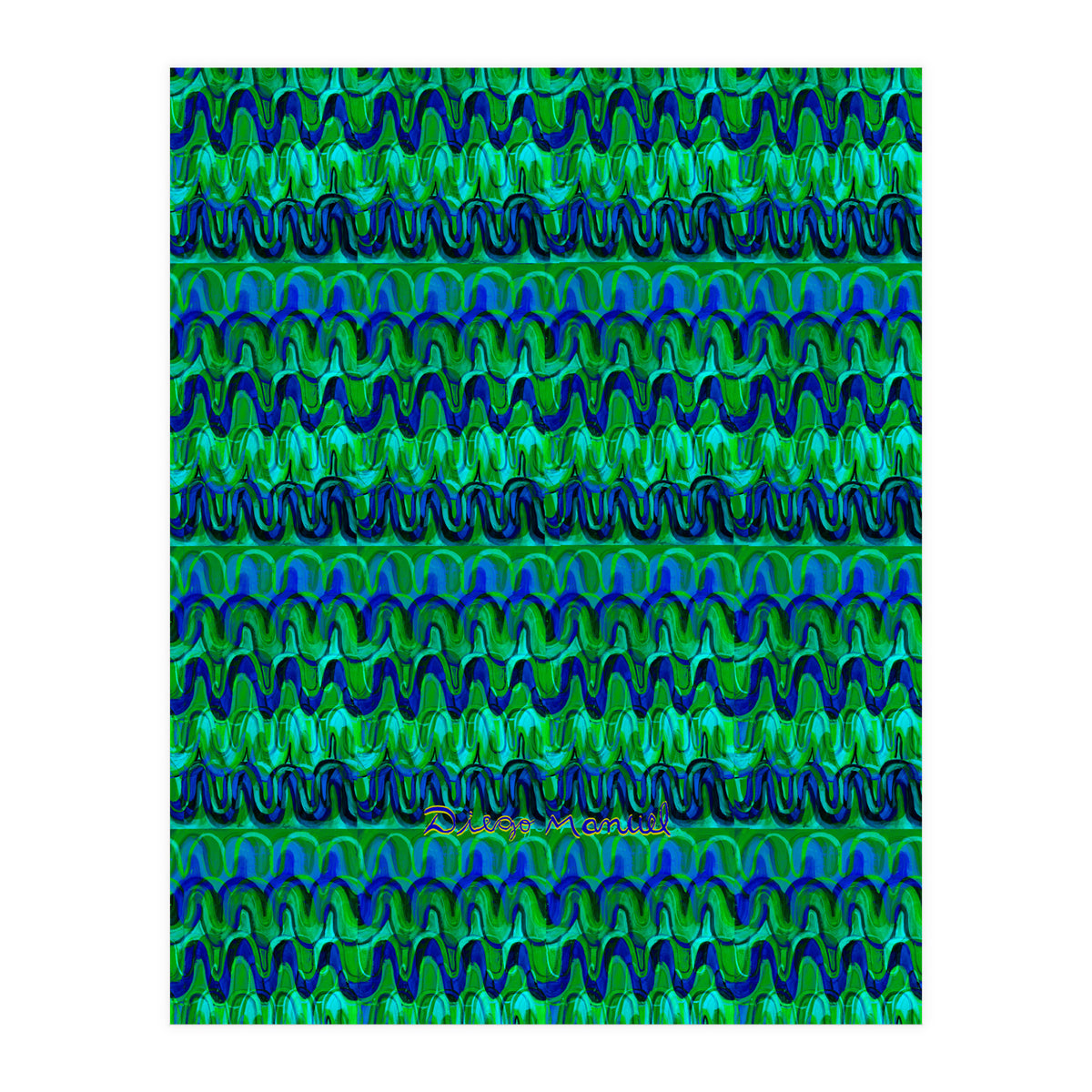 New Graffiti B 50 (Print Only)