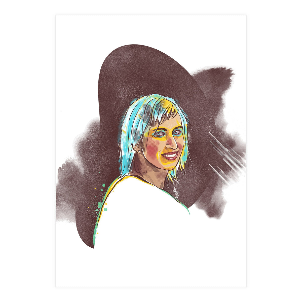 Smiling Eyes 1 (Print Only)