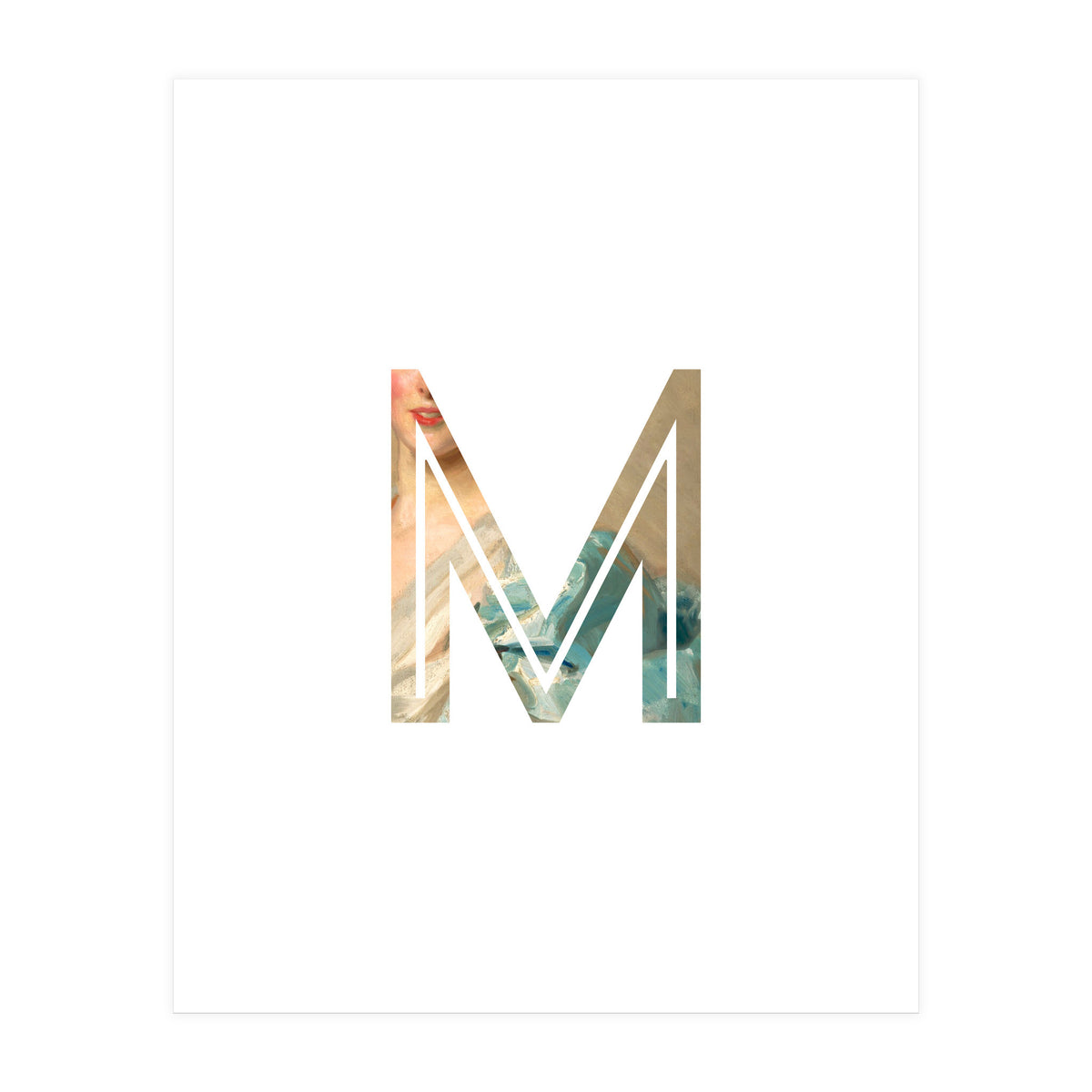 Letter M - (Impress) (Print Only)