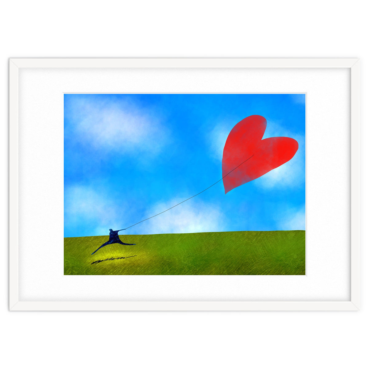 Heart Kite