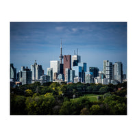 Toronto Skyline From Riverdale Park No 5 Color Version (Print Only)