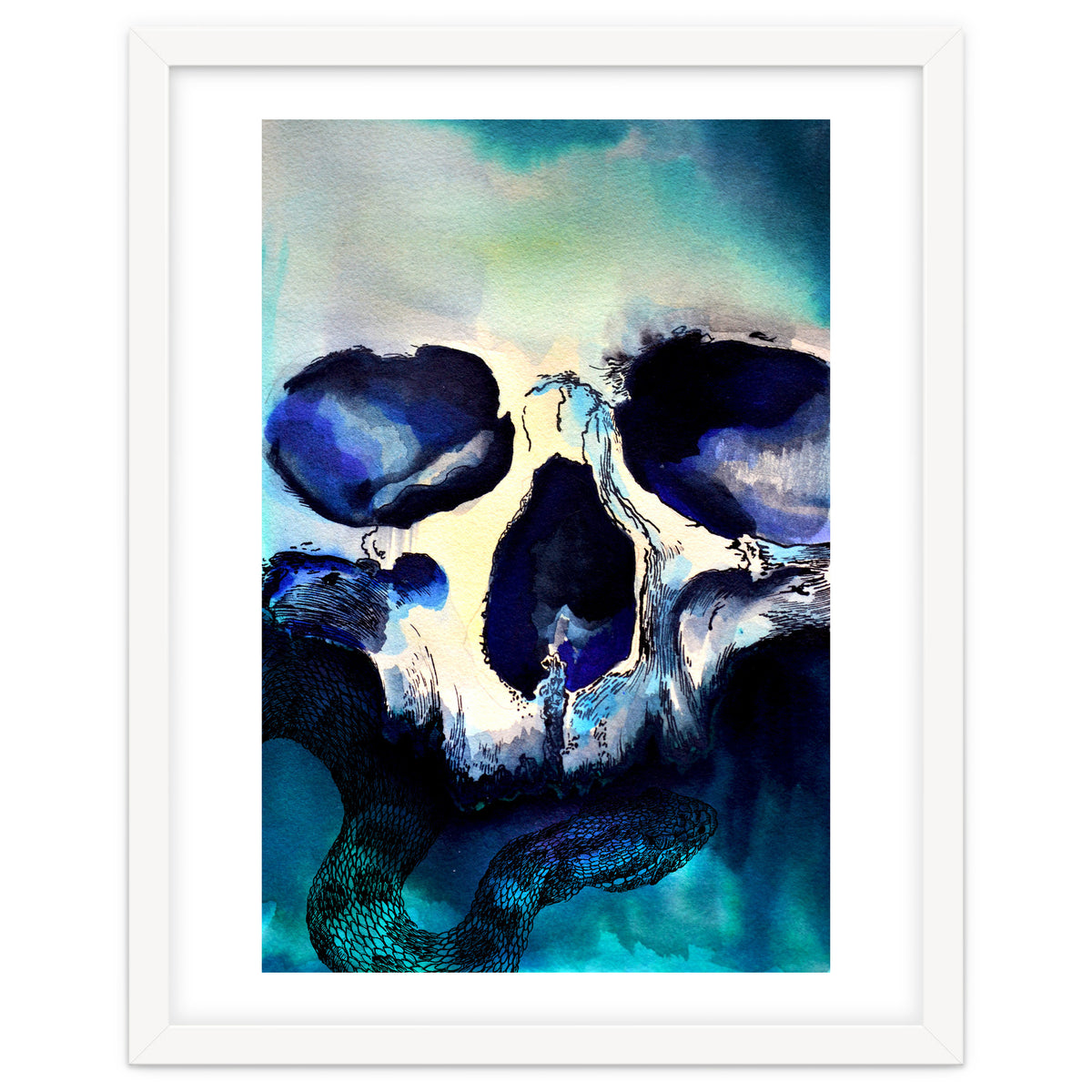 Blue Skull