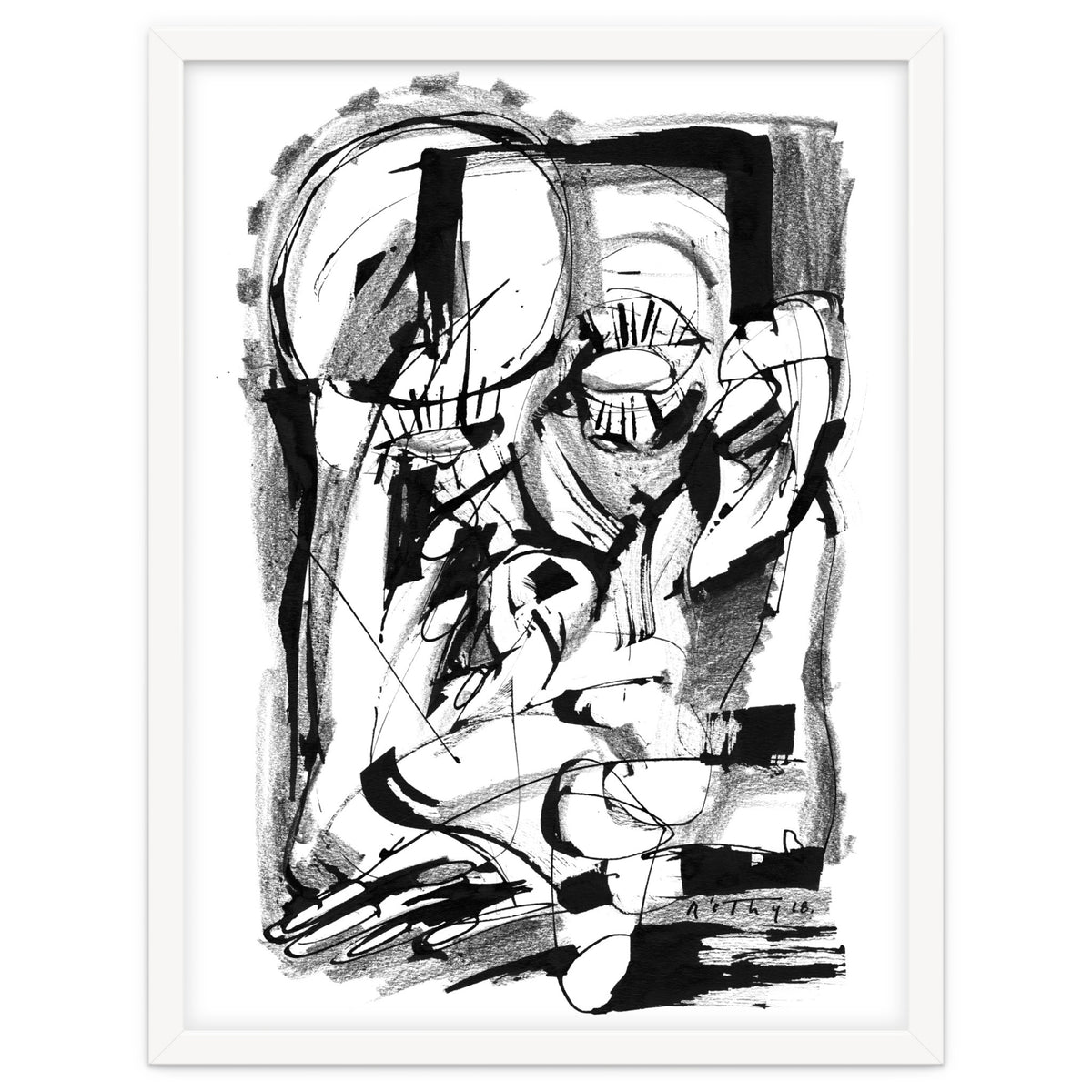 Power of the Mind - b&w