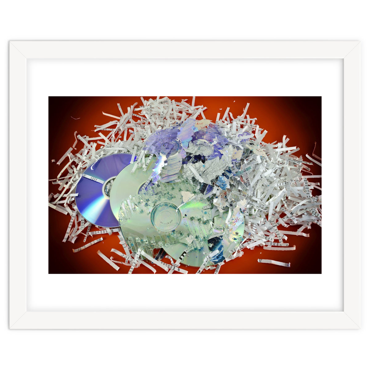 Destroyed information