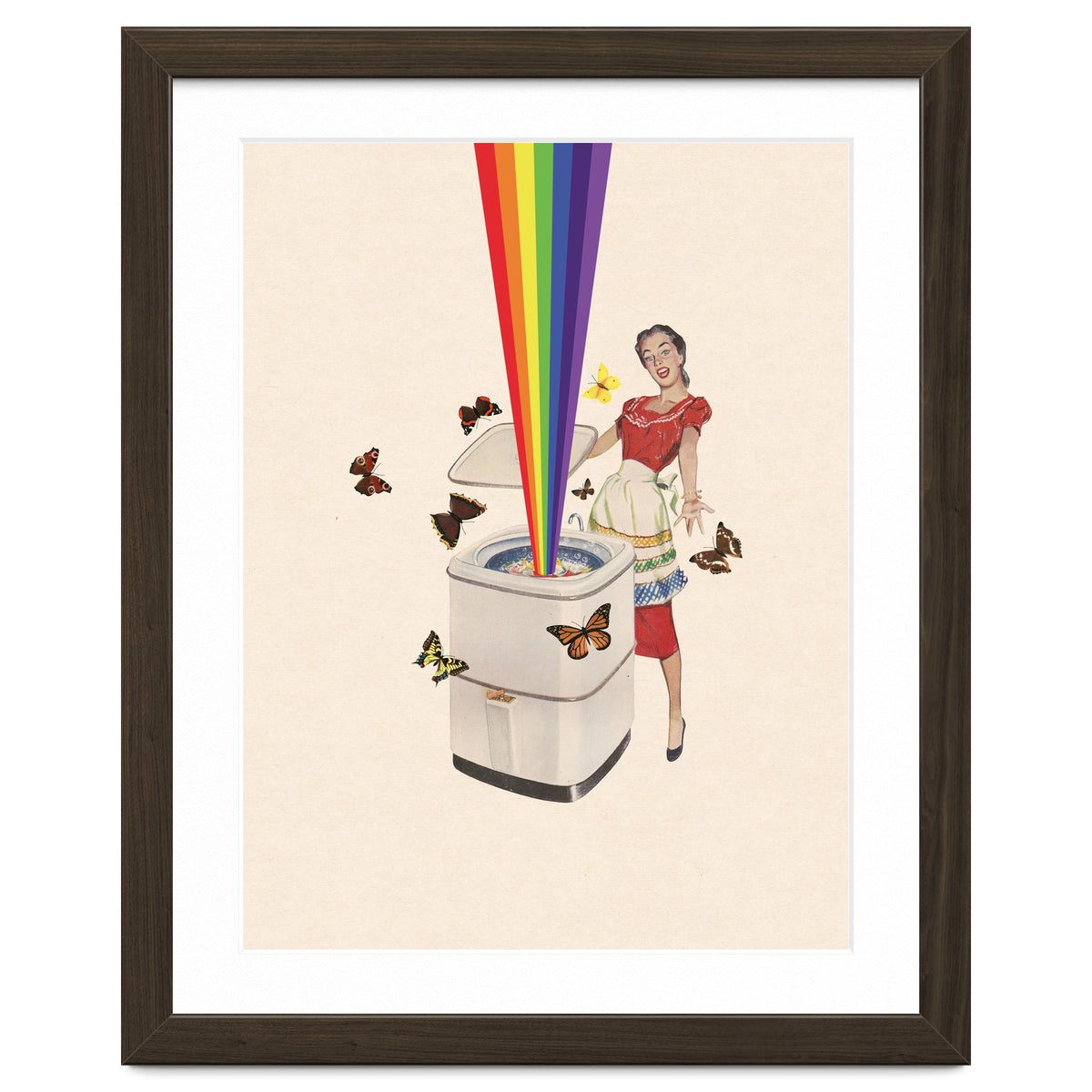 Rainbow Washing Machine