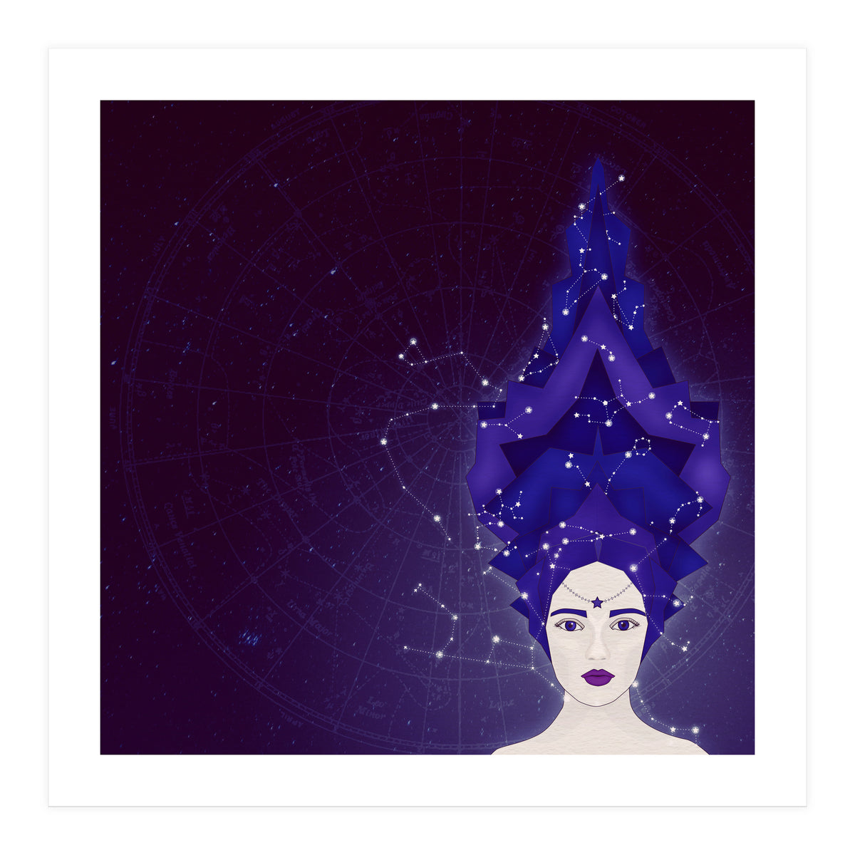 Rococo: Lady of the stars (Print Only)