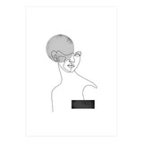 black white woman (Print Only) thumbnail