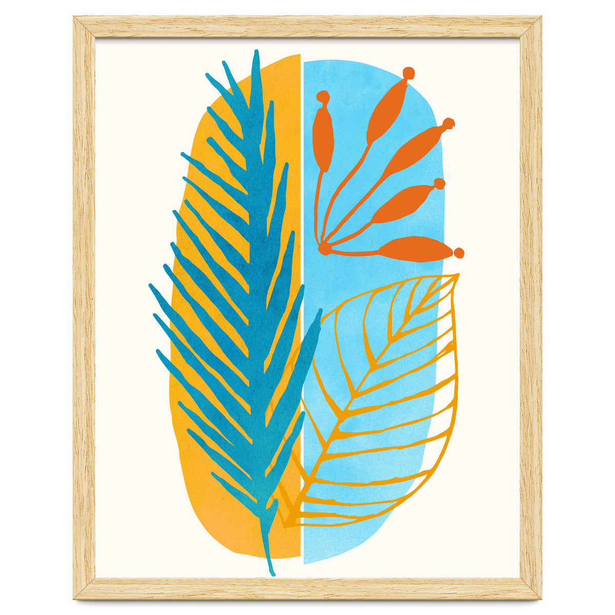 Beach Flora Abstract