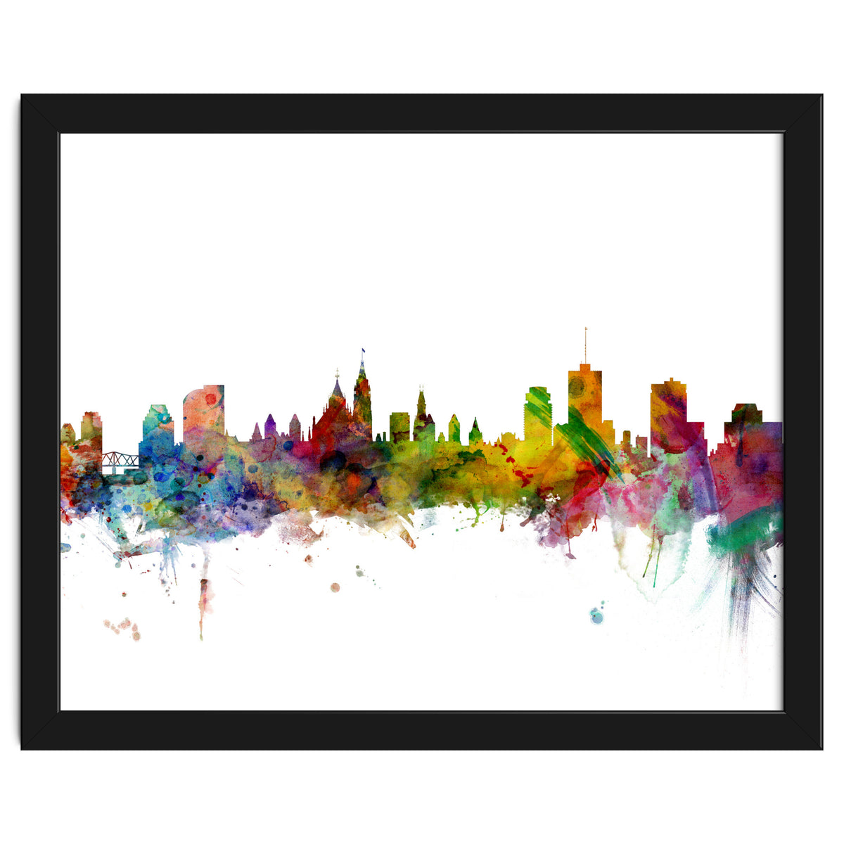 Ottawa Canada Skyline