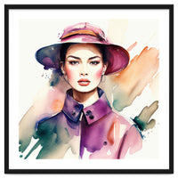 Watercolor Fashion Woman #2