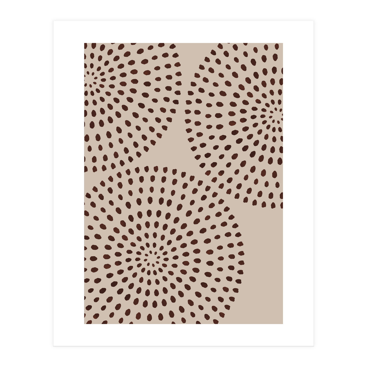 Boho Mid Century Dots (Print Only)