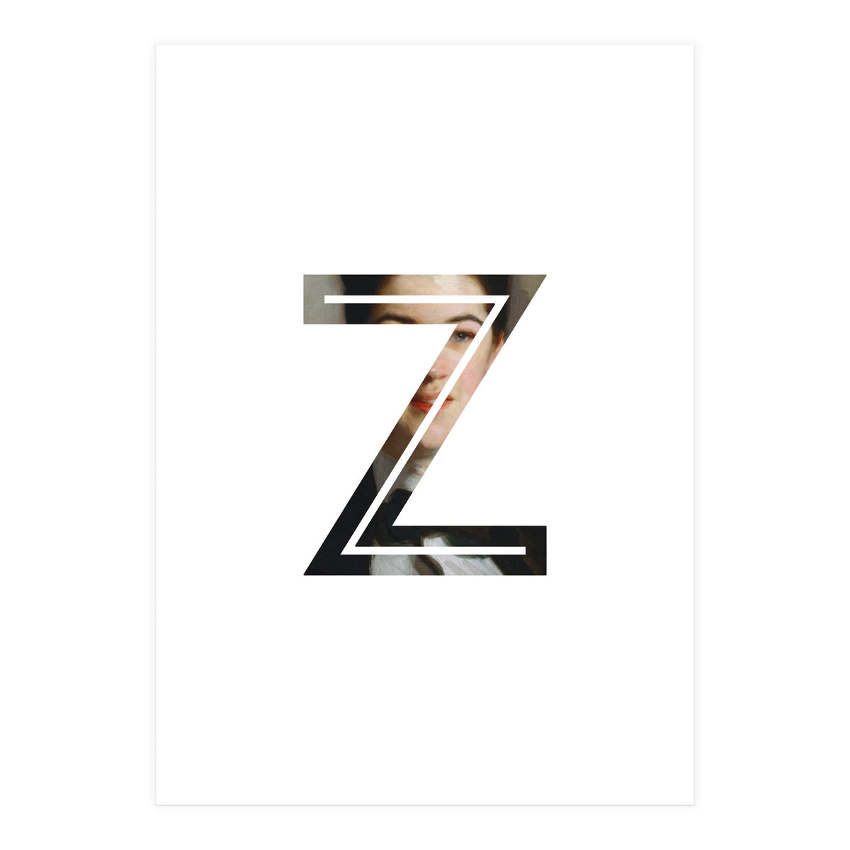 Letter Z - (Impress) (Print Only)