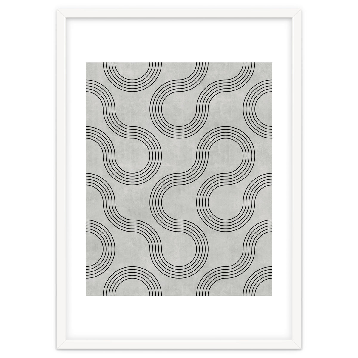 My Favorite Geometric Patterns No.30 - Grey