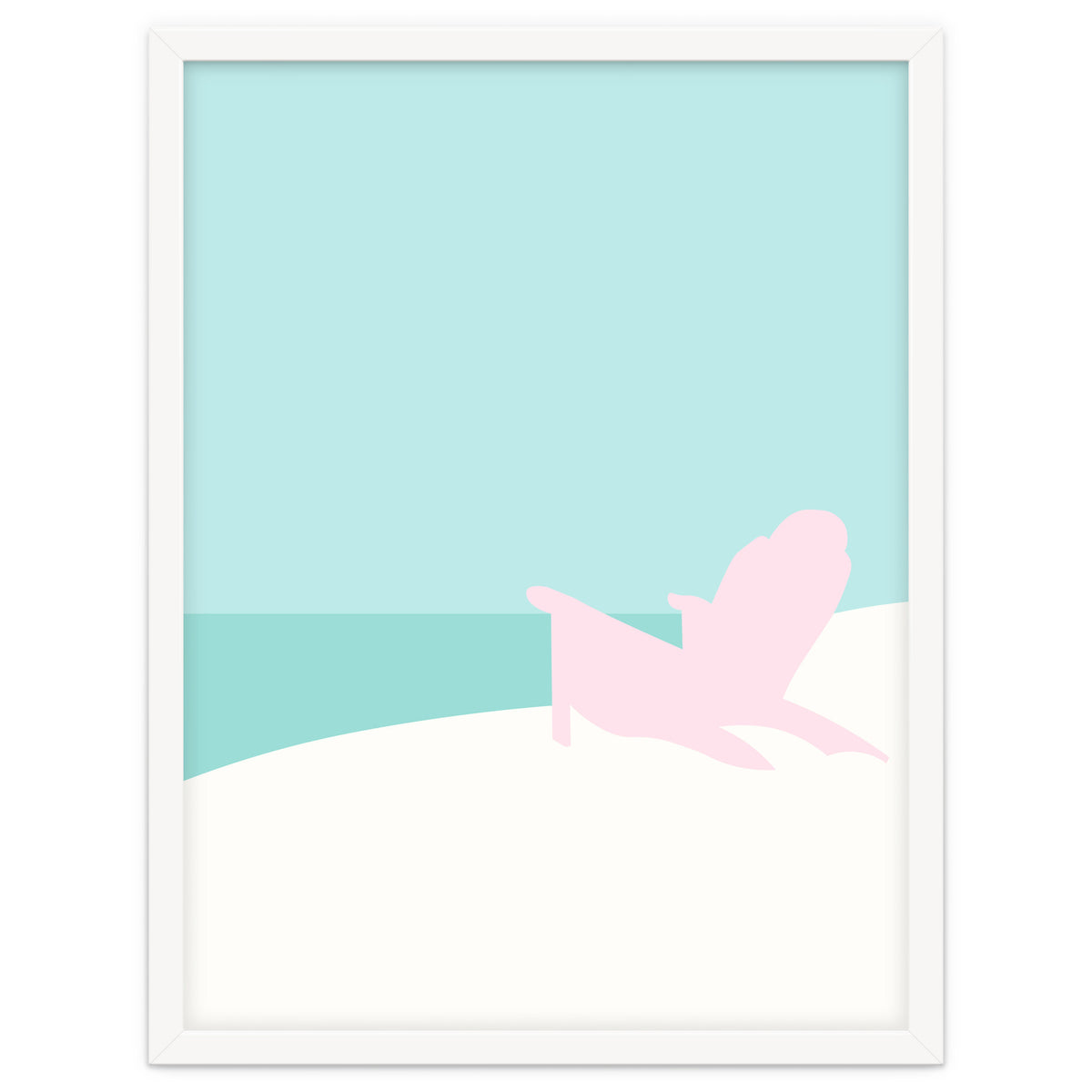 Minimal Beach Chair - Turquoise Coast