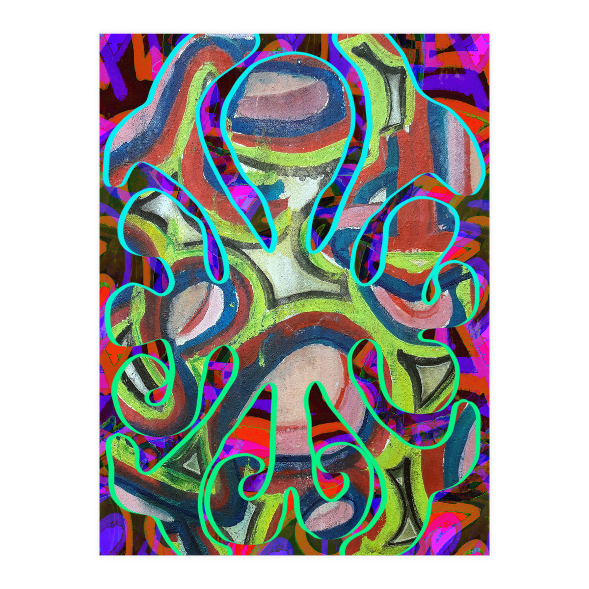 Pop Abstract 2023 Tapiz 55 (Print Only)