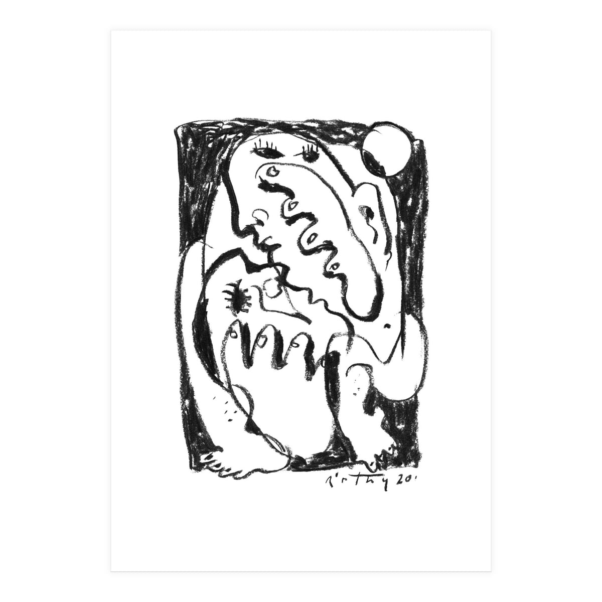 Grief - b&w (Print Only)