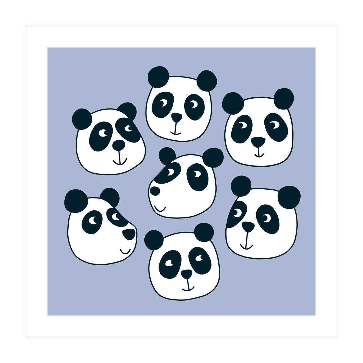 Particularly Pleasant Pandas (Print Only)