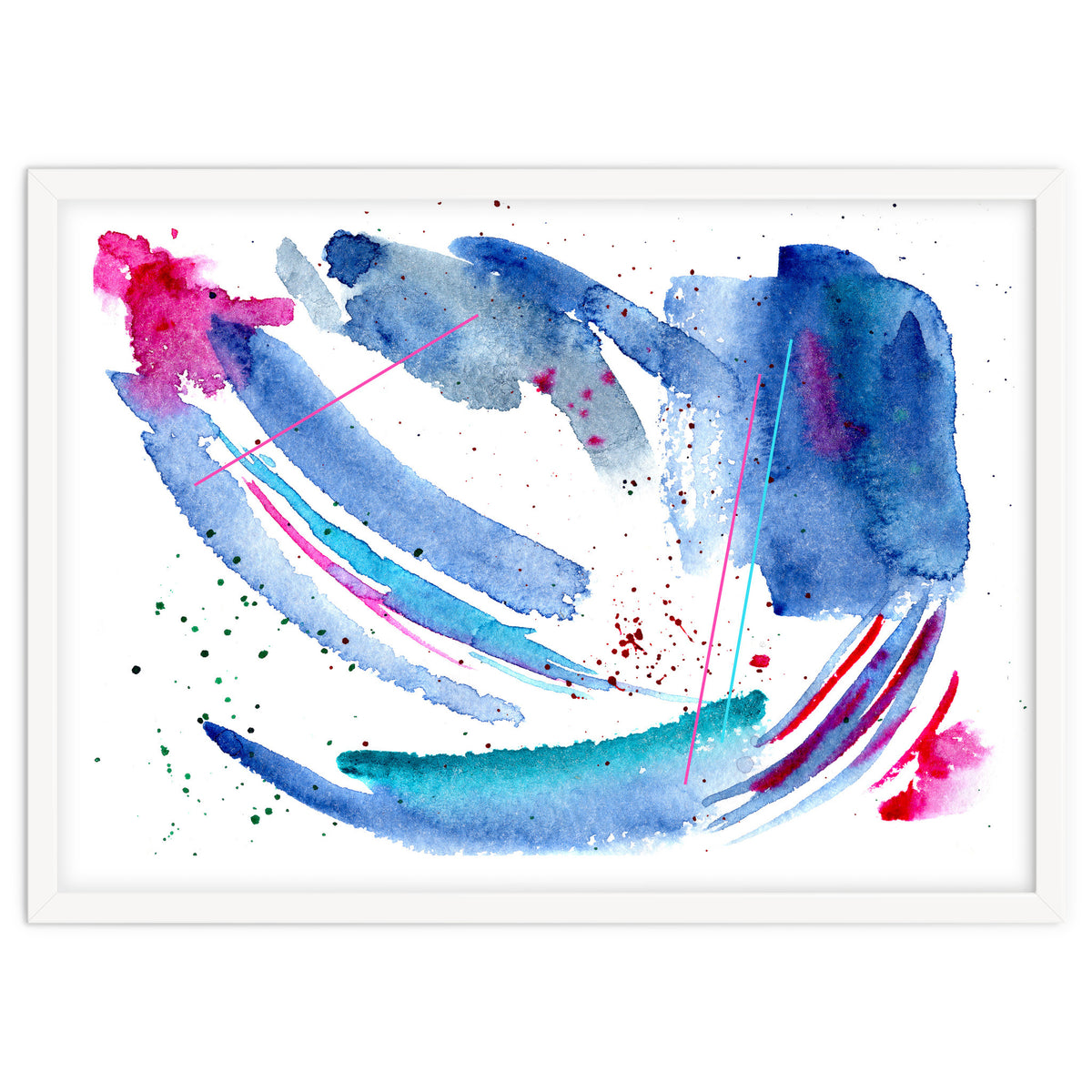 Happiness vibes || watercolor