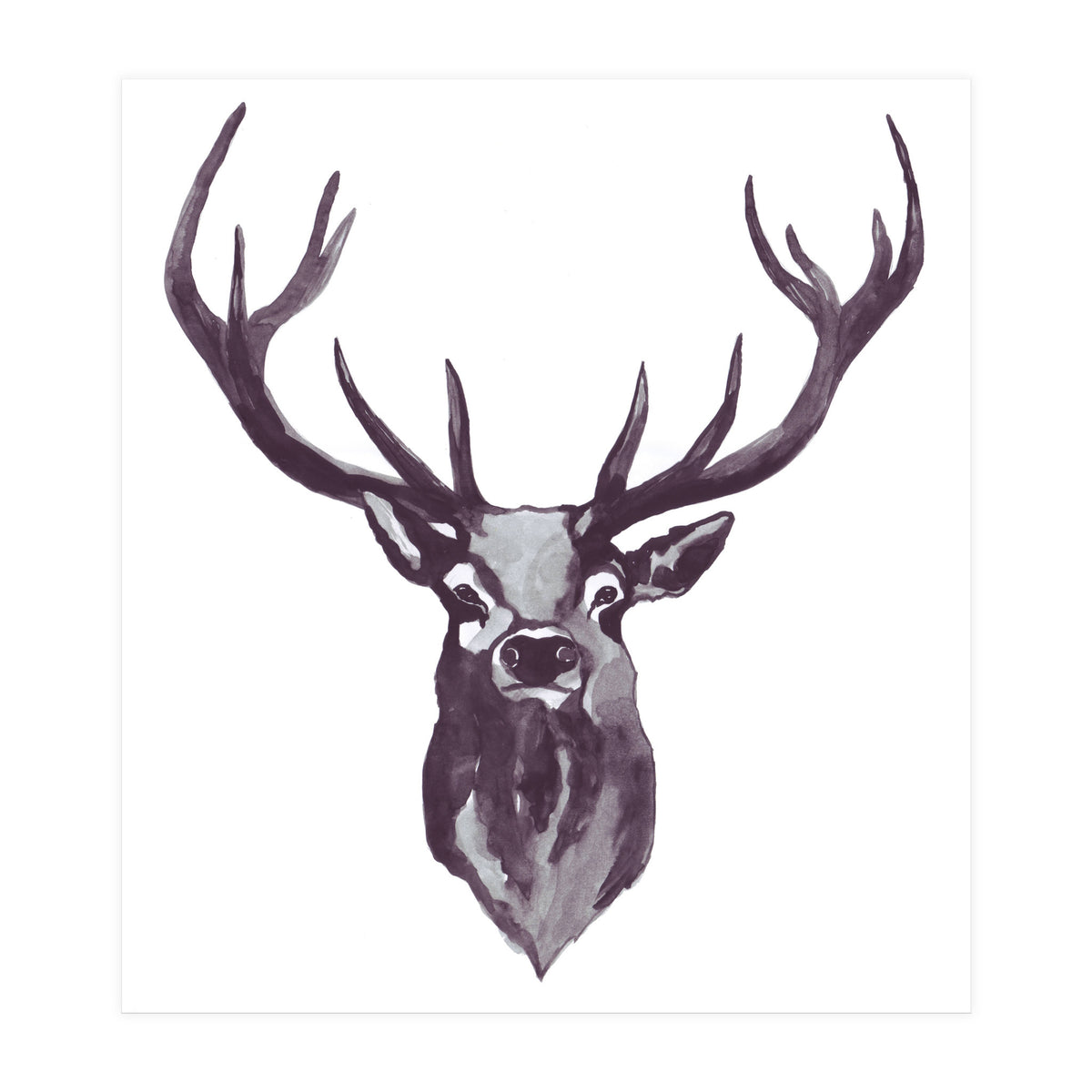 Mountain Love Stag (Print Only)