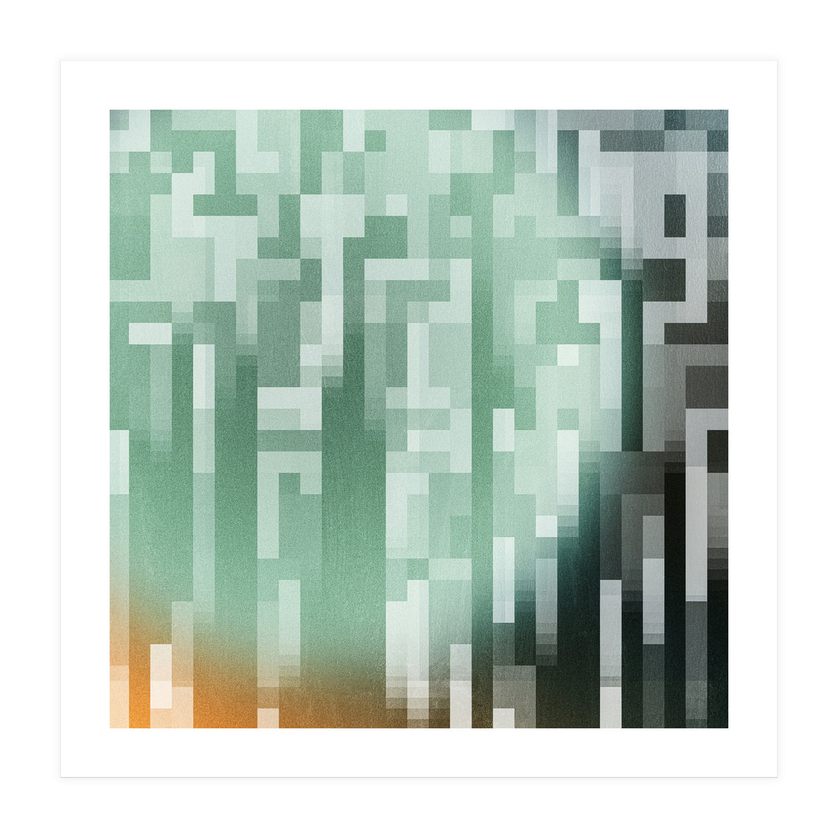 Pixel City #1 (Print Only)