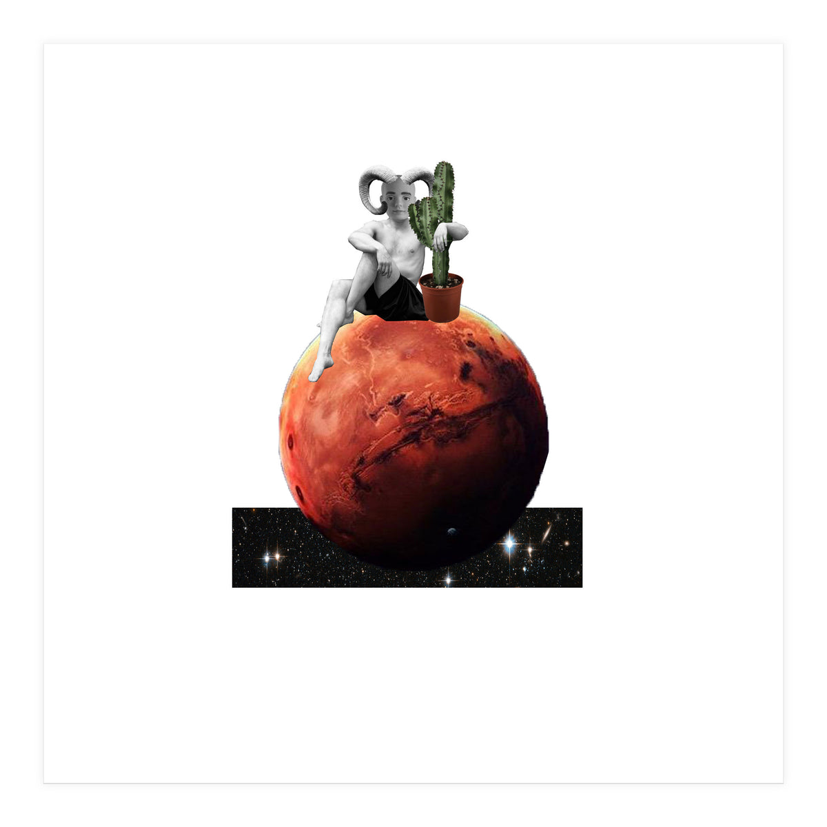 Aries  - Collage (Print Only)