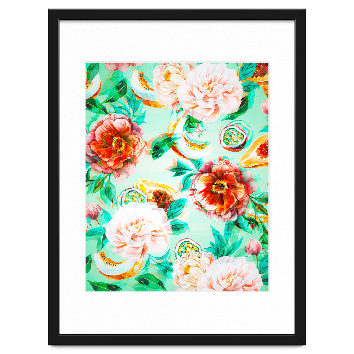 Tropical flowery fruit glitch